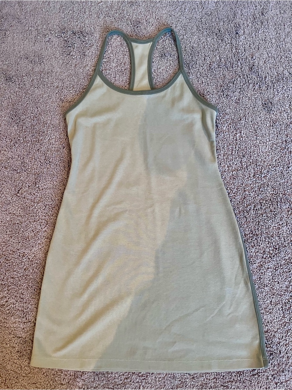 aerie Light Green Racerback Mini Dress - Small